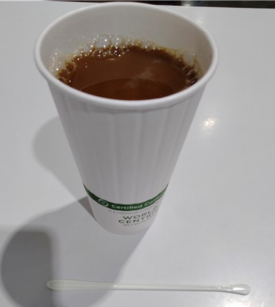 コストコフードコートのホットコーヒー